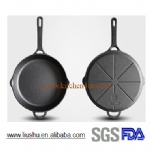 High quality new design cast iron skillet fry pan
